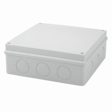 Коробка розподільча зовнішня квадр. без отворів  200х200х80, ІР55, Takel