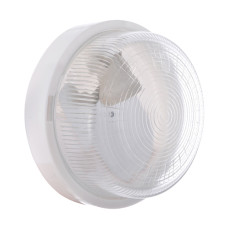 Світильник "Дельта-2А" круг білий (Рондо) Е-27 max 60Вт. (пластик-скло) IP44 Світильник "Дельта-2А" круг білий (Рондо) Е-27 max 60Вт. (пластик-скло) IP44