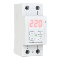 Реле напруги  ZUBR D2-40 red 2мод.