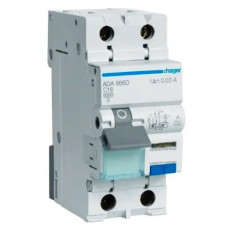 Диф. автоматичний вимикач 1р+N 25А С 30мА Hager NEW-series Диф. автоматичний вимикач 1р+N 25А С 30мА Hager NEW-series