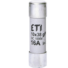 Запобіжник CH 10x38 gPV 16A 1000V (30kA)