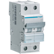 Автоматичний вимикач (6kA) 2р 25А Hager  NEW-series
