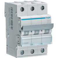 Автоматичний вимикач (6kA) 3р 25А Hager  NEW-series