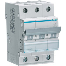 Автоматичний вимикач (6kA) 3р 25А Hager  NEW-series