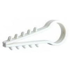 Дюбель ялинка кругла біла d- 8мм. 100шт./уп. AWM