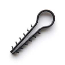 Дюбель ялинка кругла чорна d-10мм. 100шт./уп. AWM