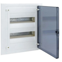 Щит внутр. розподільчий 24мод. (2х12) прозорі дверці, Hager GOLF