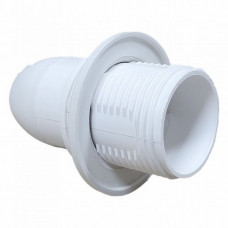 Патрон Е-14 пластиковий, люстра зі стопором, білий, Takel