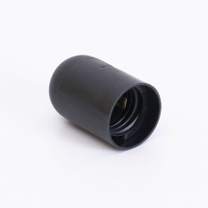 Патрон Е-27 пластиковий, підвісний, чорний, Takel