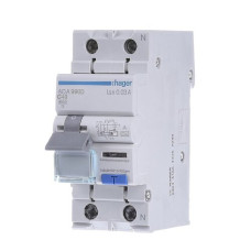 Диф. автоматичний вимикач 1р+N 40А С 30мА Hager NEW-series Диф. автоматичний вимикач 1р+N 40А С 30мА Hager NEW-series
