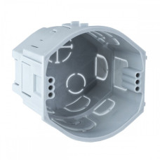 Коробка монтажна набірна d-68х43мм. ПВХ,  для твердих стін, FRANKISH