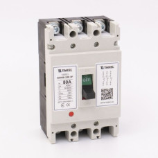 Автоматичний вимикач силовий ВАМ8-100 3Р  80А (25кА) TAKEL