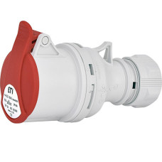 Розетка силова переносна ES-1643  IP44 (16A, 400V, 3P+PE)