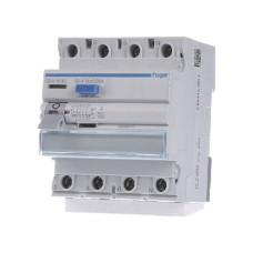 Реле диференційне (ПЗВ) 4р 63А, 30mA, Тип А, 4м  Hager