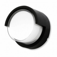 Світильник настінний LED QMTS 1-169-15Вт, 4000K, ІР65 Коло, Чорний