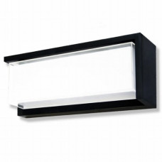 Світильник настінний LED QMTS 3-213-25Вт, 3000-6500K, ІР65 Прямокутний, Чорний