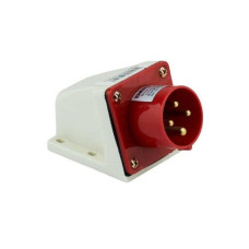 Вилка силова стаціонарна 514 (3P+PE) 16A 380В IP44 TAKEL