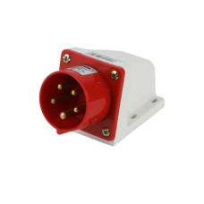 Вилка силова стаціонарна 515 (3P+PE+N) 16A 380В IP44 TAKEL