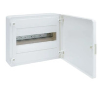 Щит зовн. розподільчий Hager GOLF 12(1х12)мод. білі дверцята