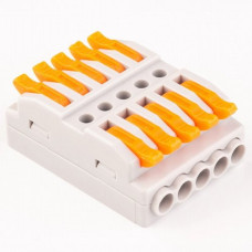 Клема з'єднувальна СМК-425 двостороння сіра