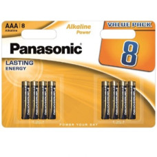 Батарейка Panasonic ALKALINE POWER (AAA) BLI 8