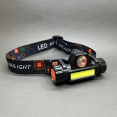 Ліхтар налобний акумуляторний світлодіодний HLY-1081