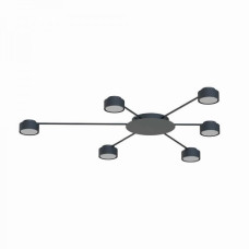 Світильник ML471-6 під лампу GX53 х 6шт. (без лампи в компл.), Чорний, Ledcoin Світильник ML471-6 під лампу GX53 х 6шт. (без лампи в компл.), Чорний, Ledcoin