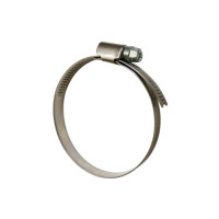 Хомут затяжний нержавіюча сталь  16-27 мм APRO